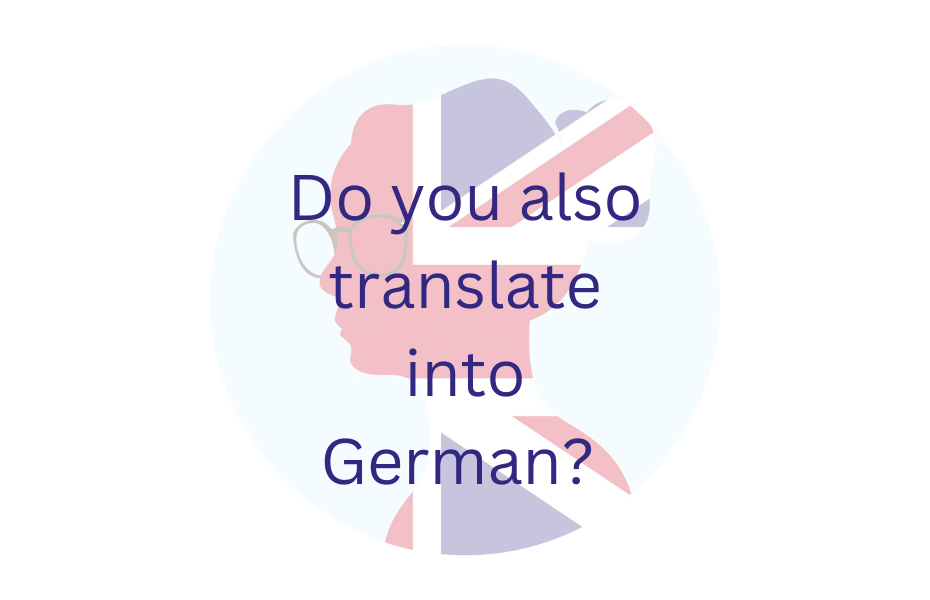 Do you also translate into German?