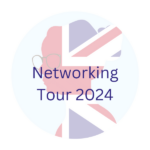 Image shows the Jane Eggers Translations logo with the text 'Networking Tour 2024' in front of it